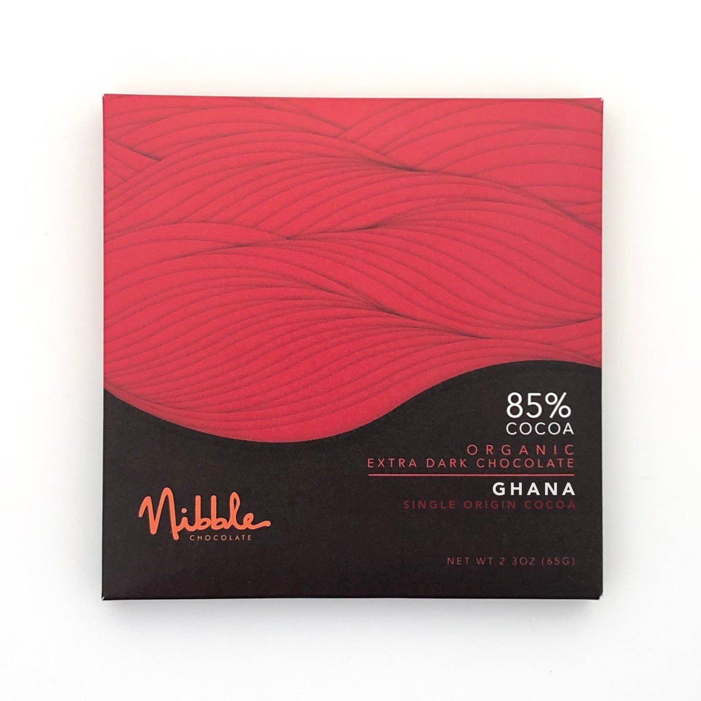 85% Cocoa Ghana | Organic Extra Dark Chocolate | Nibble Chocolate
