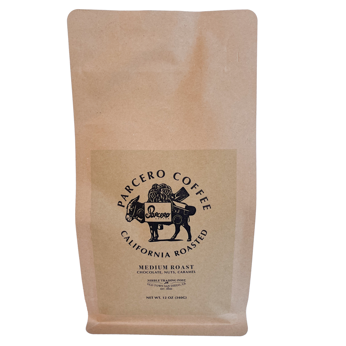 Parcero Coffee Medium Roast |  Presented by Nibble Chocolate