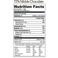 Brazil <br> 72% Cocoa 180 Nibblelitos - Nibble Chocolate