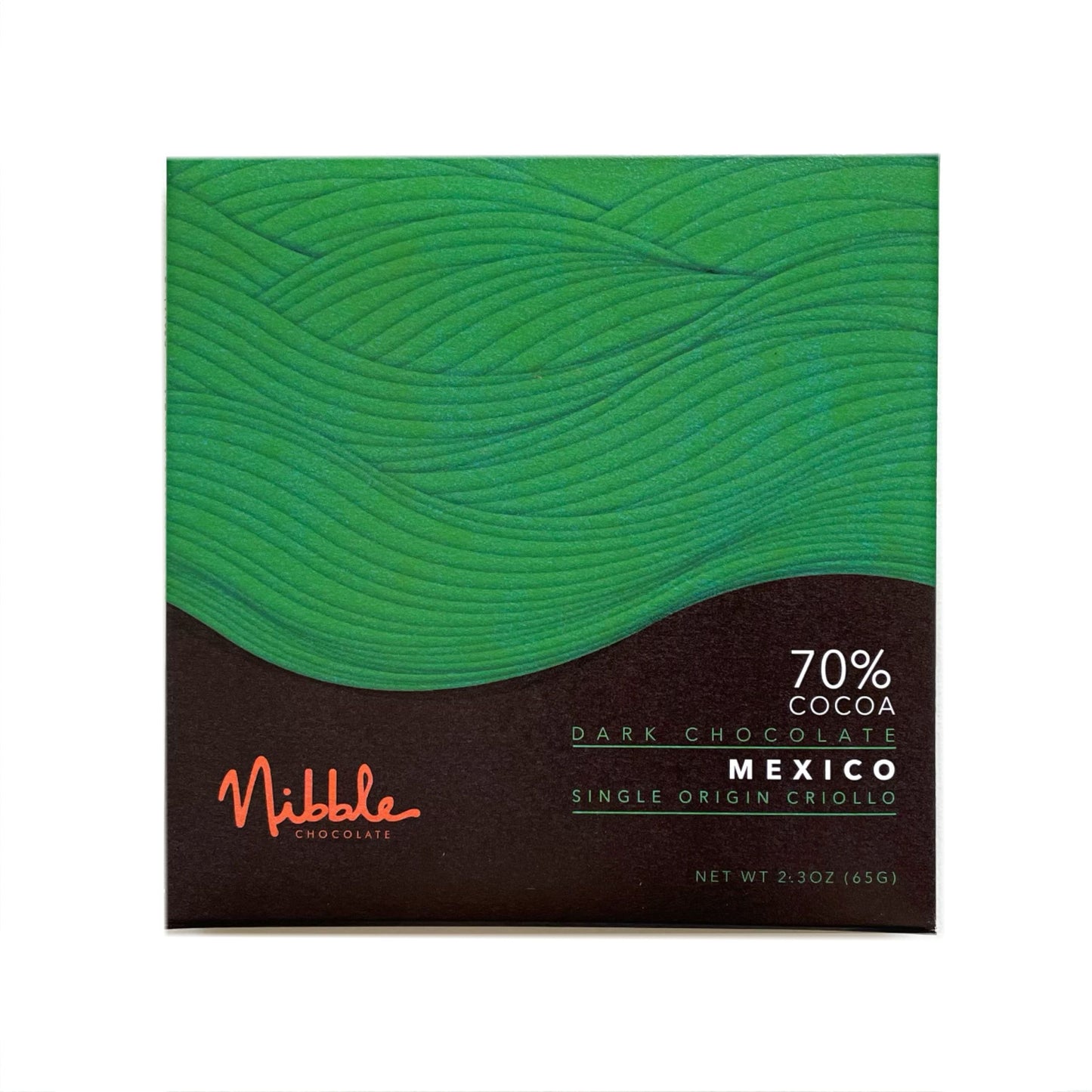 70% Cocoa Mexico | Organic Dark Chocolate | Nibble Chocolate