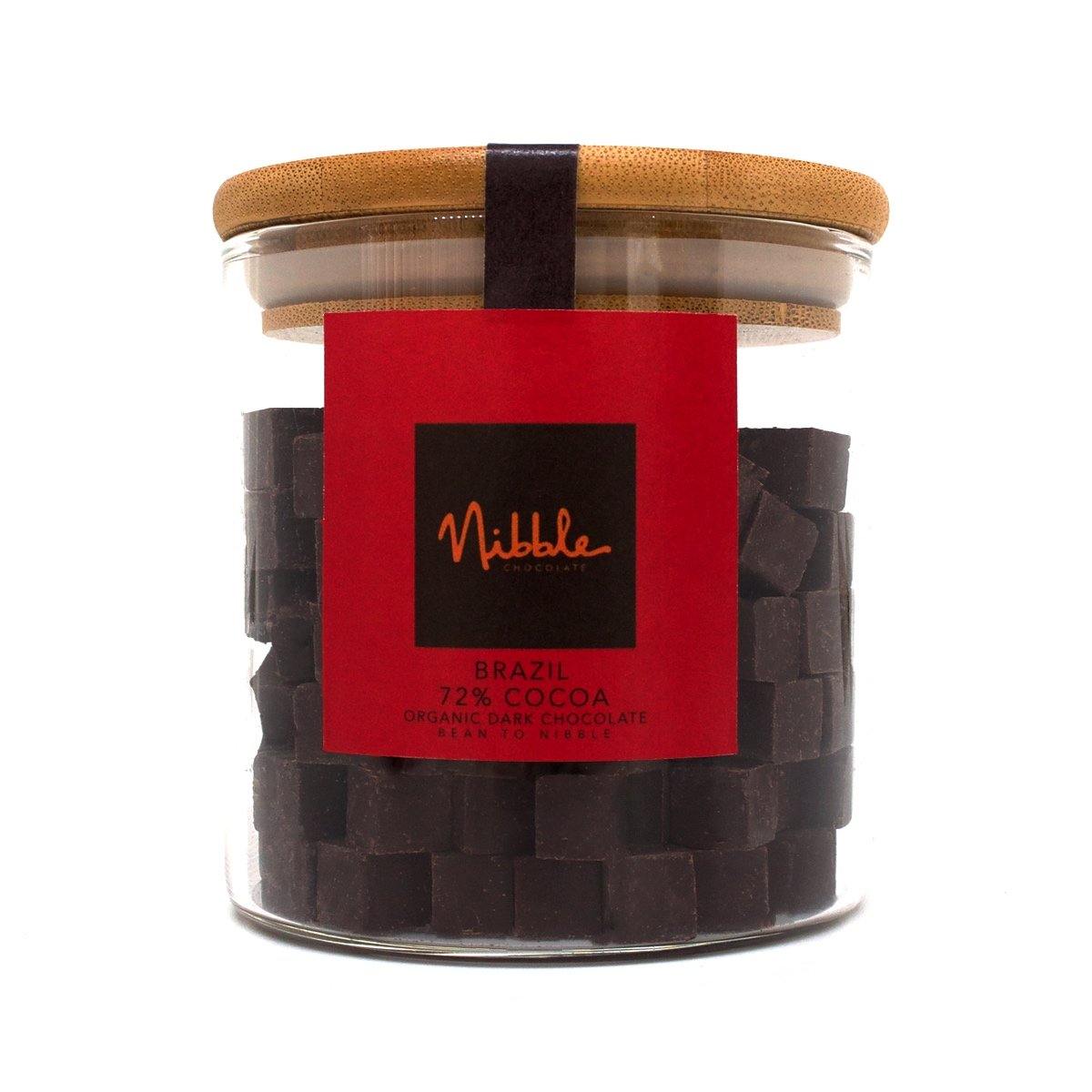 Single Origin 180 Nibblelitos <br> 72% Cocoa - Nibble Chocolate